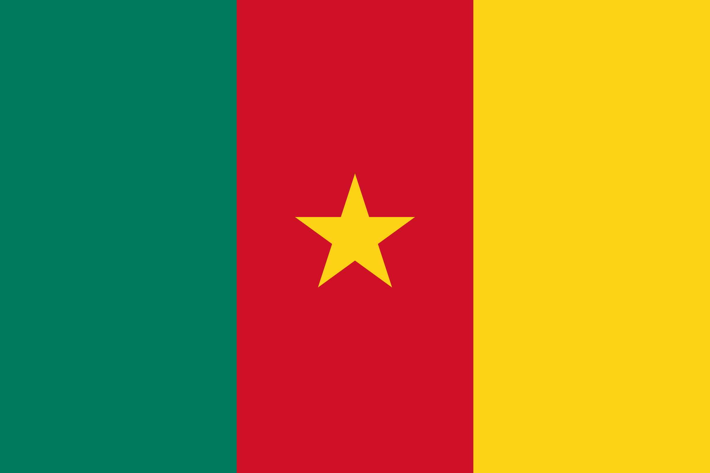 پرچم کامرون