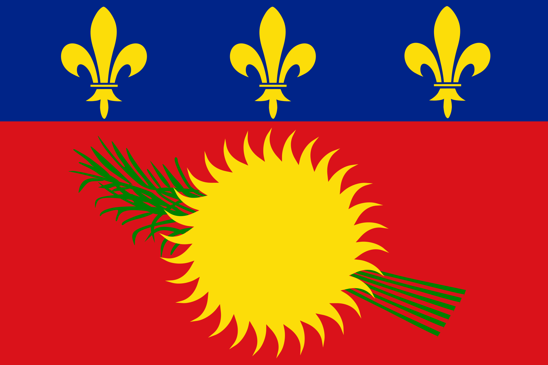 پرچم گوادلوپ