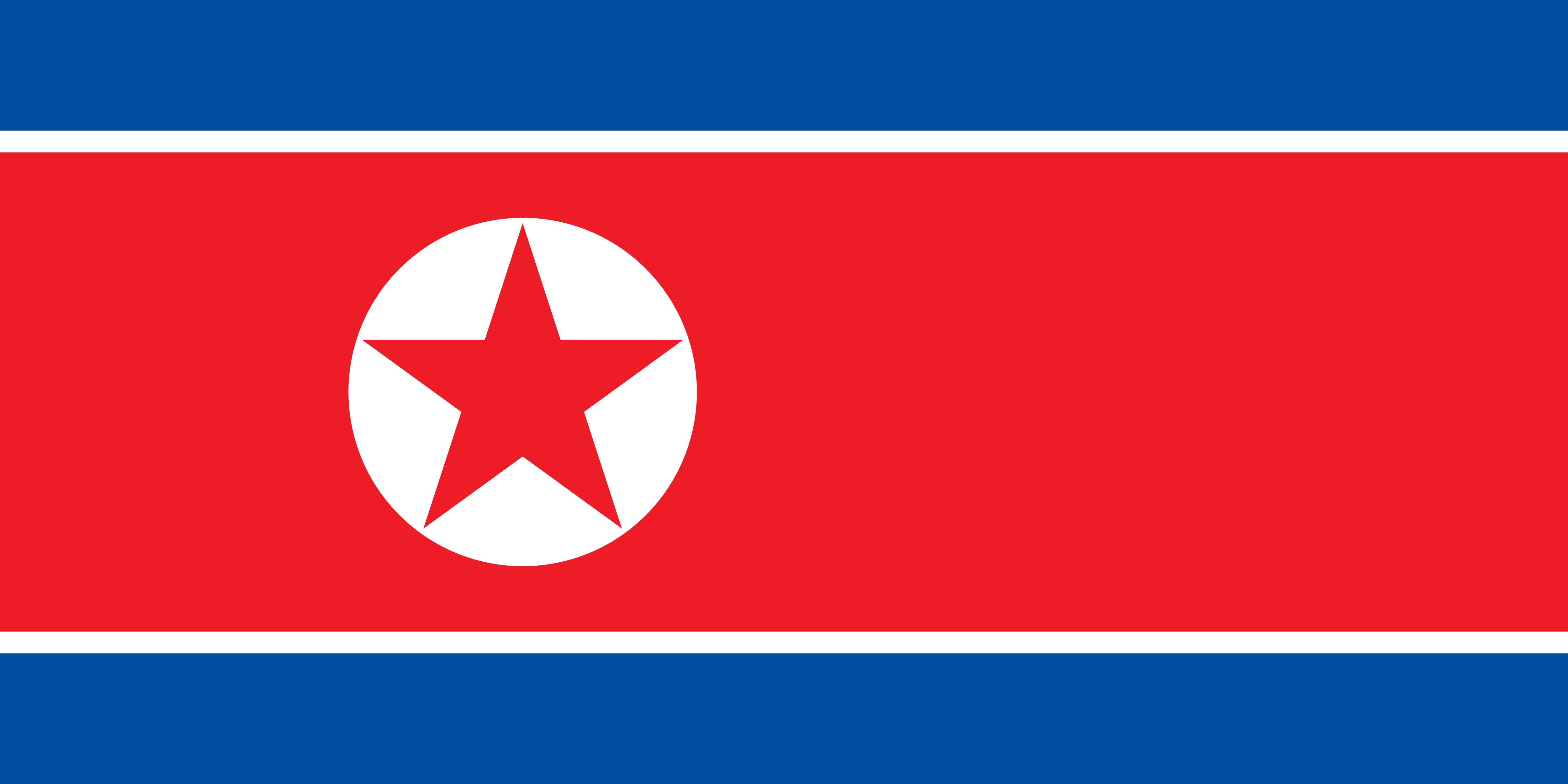 پرچم کره شمالي