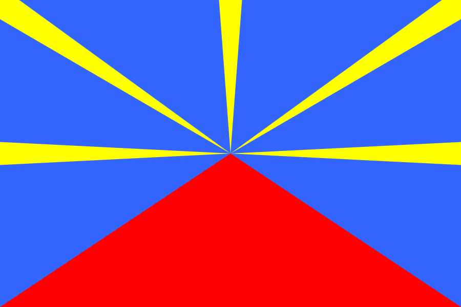 پرچم جزیره ریونیون